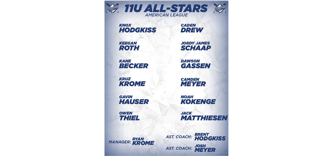 2025 11U AL All Stars