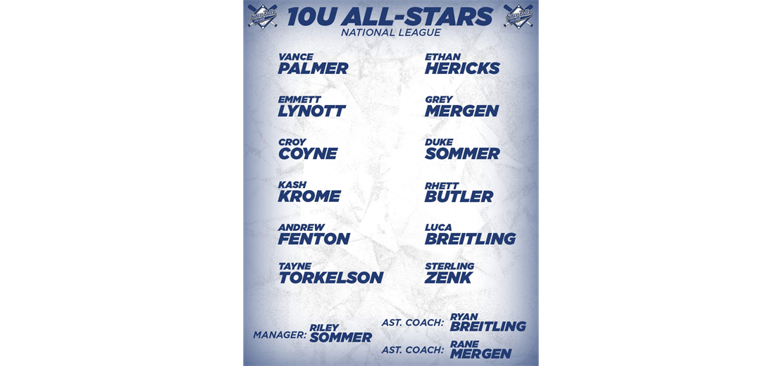 2025 10U NL All Stars
